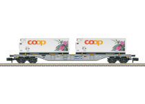 Trix 15494 - N - Kühlcontainerwagen coop, SBB Cargo, Ep. VI
